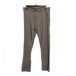 2/$30 Weatherproof Vintage Men’s Gray Stretch Pants 32x30 Slim Casual Chinos